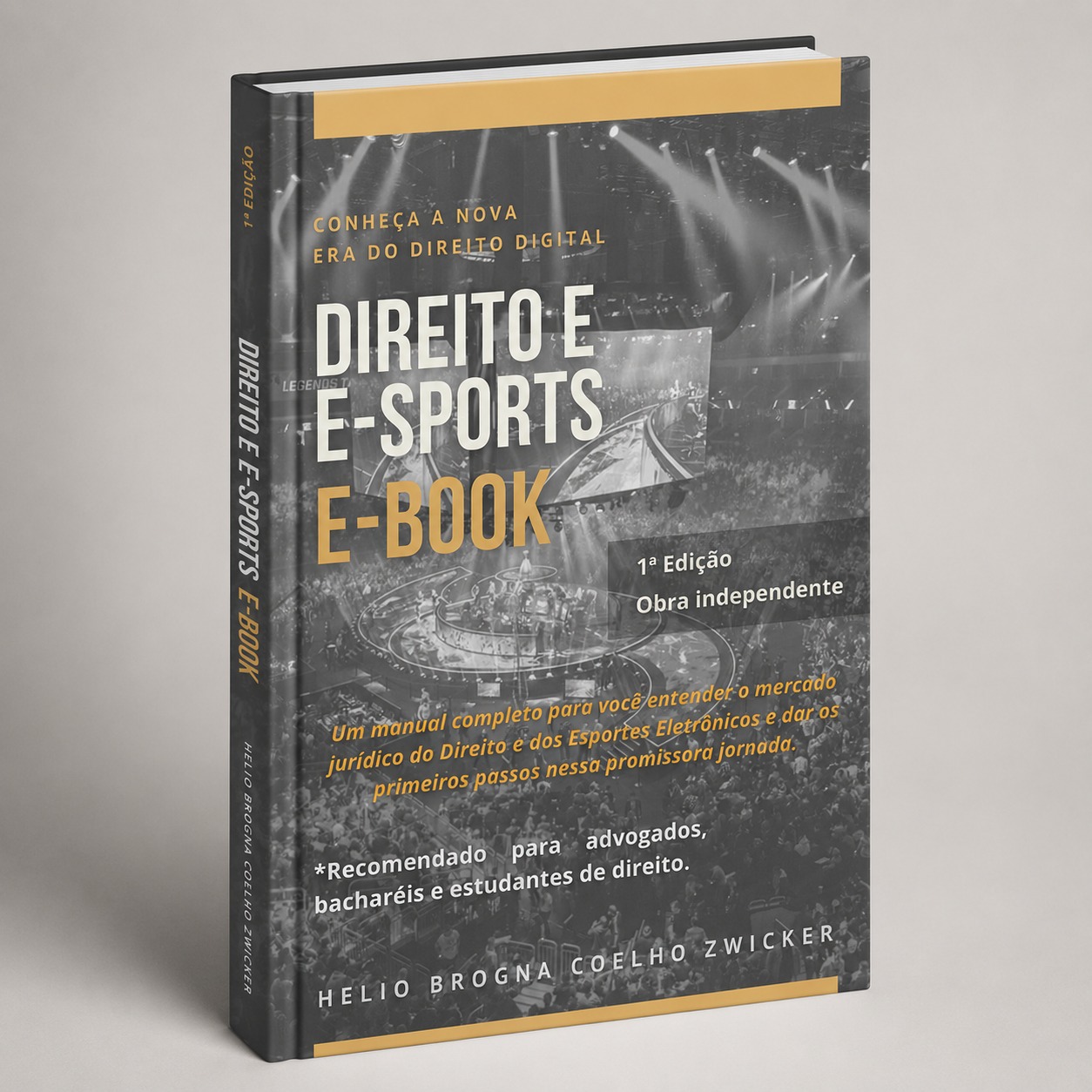 Capa oficial do ebook Direito e eSports
